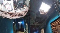 Colapsa viejo inmueble en el Centro Histórico tras fuerte lluvia: desalojan a 60 familias