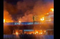Big Fire Destroys Concession Building at Spokane's Avista Stadium