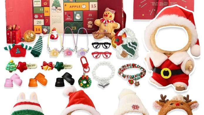 Yes, Labubu Advent Calendars Are a Thing & Amazon Has the *Cutest* One Filled with Christmas Outfits & Accessories
