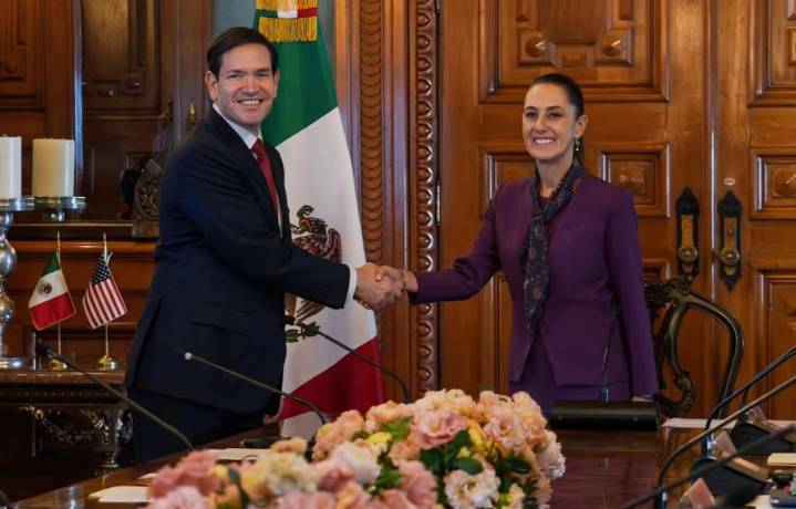Sheinbaum y Marco Rubio pactan mayor cooperación en seguridad fronteriza