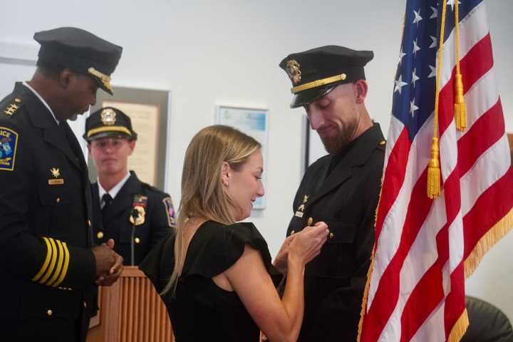 West Hartford Police Welcome New Officers, 2 Promoted to Detective