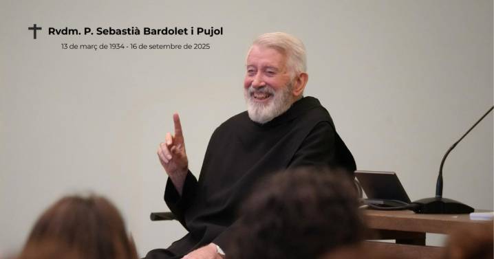 Muere a los 91 años el abad emérito de Montserrat Sebastià Bardolet