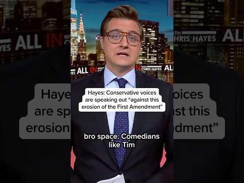 Hayes: Conservative voices are speaking out 'against this erosion of the First Amendment'