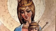 Pintan un piercing y un tatuaje de diablo a la Virgen de la ermita de un pueblo de Huesca