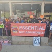 Iowa City rally demands ICE release local man from custody