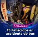 Tragedia en la Carretera: Bus se Vuelca en Esmeraldas y Deja 15 Muertos.