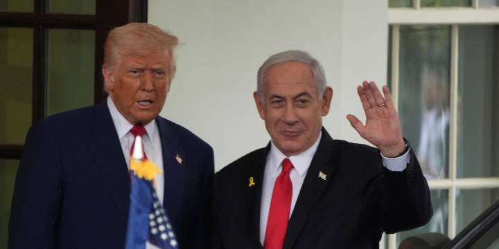 Netanyahu says Israel working on ceasefire plan on eve of Trump meeting. Gaza death toll tops 66,000