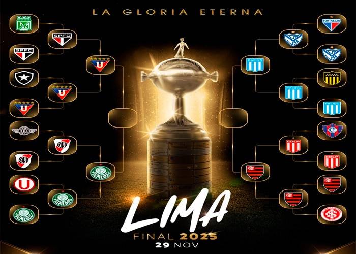 El cuadro de la Semifinal de la Libertadores