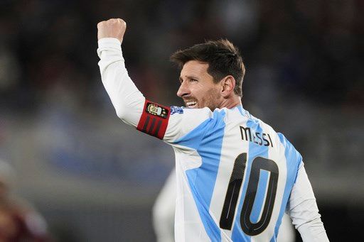 Lionel Messi scores twice in an emotional home farewell for Argentina