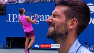 US Open: Carlos Alcaraz finishes off sensational rally against Novak Novak Djokovic during US Open semi