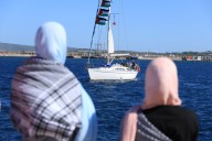 Activist flotilla seeking to break the Israeli blockade of Gaza says drones attacked its boats