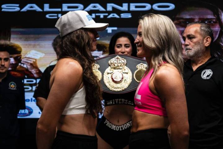 Resultados pesaje – Stephanie “La Medicina” Piñeiro y Marie-Pier Houle cumplieron con el peso para disputar el campeonato mundial interino de la AMB mañana, viernes, 12 de septiembre en Bayamón