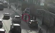 Surco: capturan a falso delivery que robó celular a ciclista