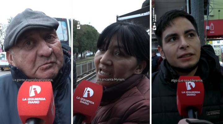 Habla la calle: “Tiene que haber un cambio, esto ya no da para más”