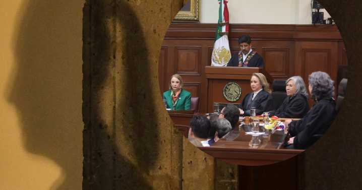 Cena de lujo de la SCJN en Polanco: Sheinbaum y Hugo Aguilar lo niegan todo