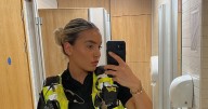 Truth behind 'police officer Bonnie Blue' who wears uniform for racy content