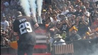 See a Browns legend smash a guitar before Sunday's game