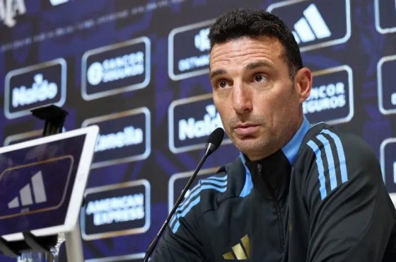 Lionel Scaloni define la formación de Argentina en la previa contra Ecuador