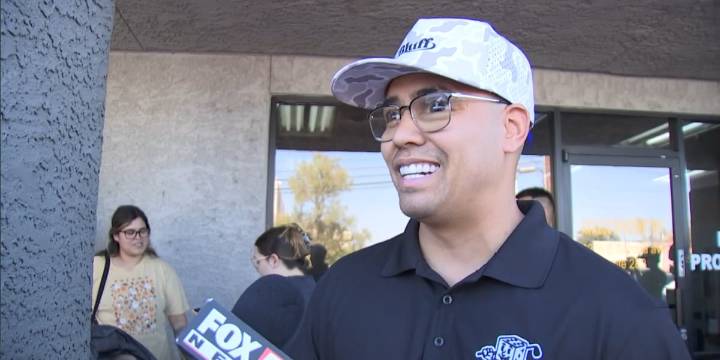 Las Vegas influencer Bluffin Bob helps east valley taqueria with free taco giveaway