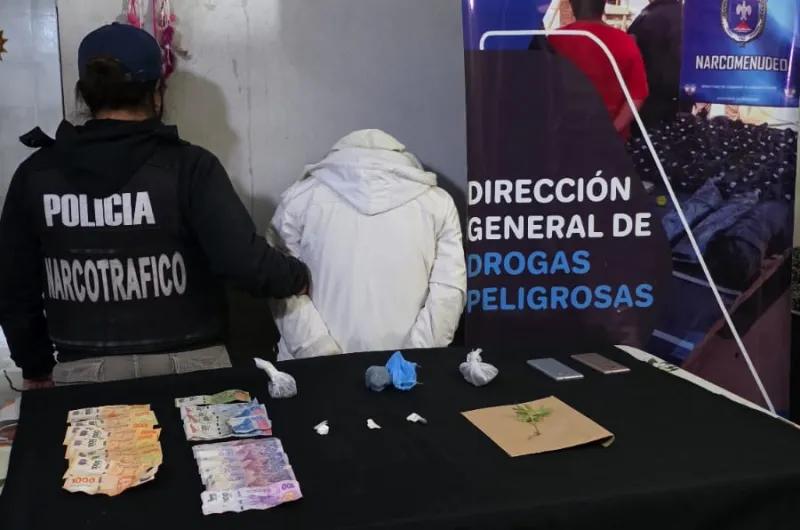 Redada narco: caen presas dos mujeres con cocaína y marihuana