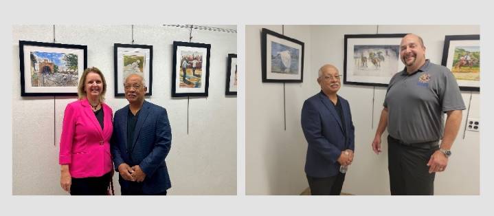 Legisladores Mulé y Koslow destacan exposición de arte del Mes de la Herencia Hispana en Freeport