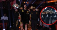 Canelo Álvarez impacta con su brutal entrada al ring para enfrentar a Terence Crawford (VIDEO)