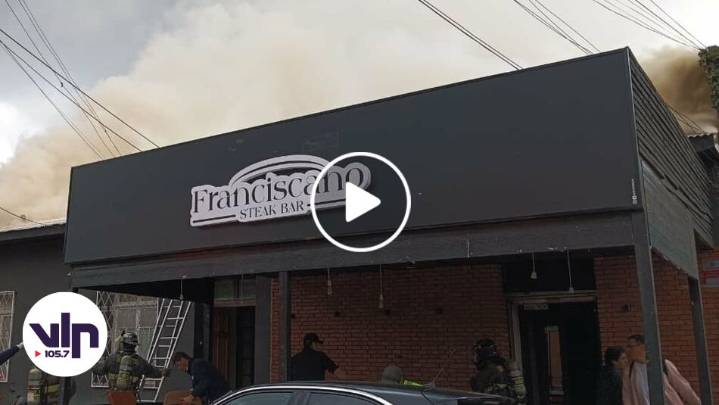 Incendio afecta a local a pocas horas de su apertura en Curicó