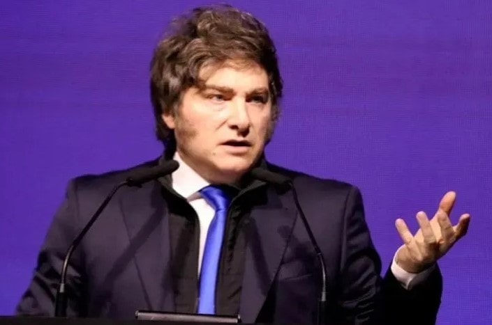 Javier Milei habló por video en el evento de Vox en Madrid y se comparó con Charlie Kirk