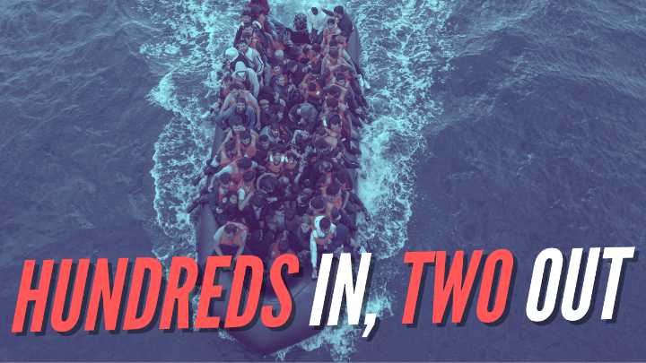 More Than 400 Migrants Crossing Channel As UK Deports Just Two Asylum Seekers