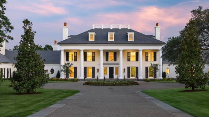 An Elegant Greek Revival Mansion in Dallas Lists for $28.5 Million