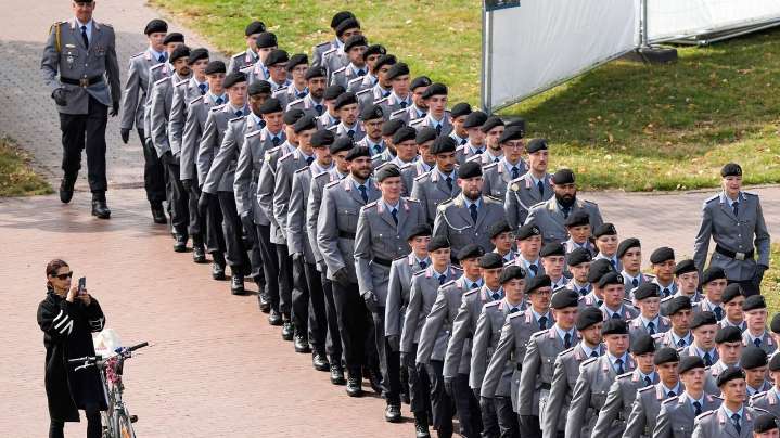 Germany hopes to attract tens of thousands more military recruits as NATO strengthens its defenses
