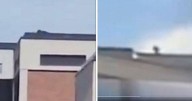 Charlie Kirk's alleged killer videoed creeping on roof post Turning Point USA shooting