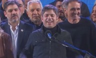 "Le pusimos un freno a Milei": Kicillof celebró la contundente victoria de Fuerza Patria en la PBA