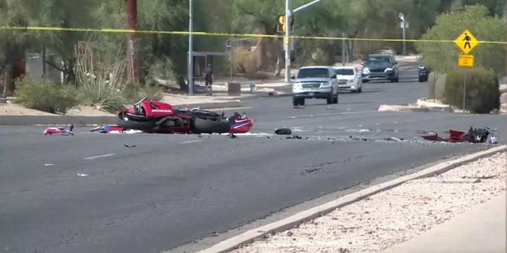 UPDATE: Motorcyclist dies after Tucson crash