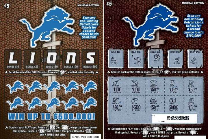 Michigan Couple Wins ‘Life-Changing’ Lottery Prize from Detroit Lions Scratcher
