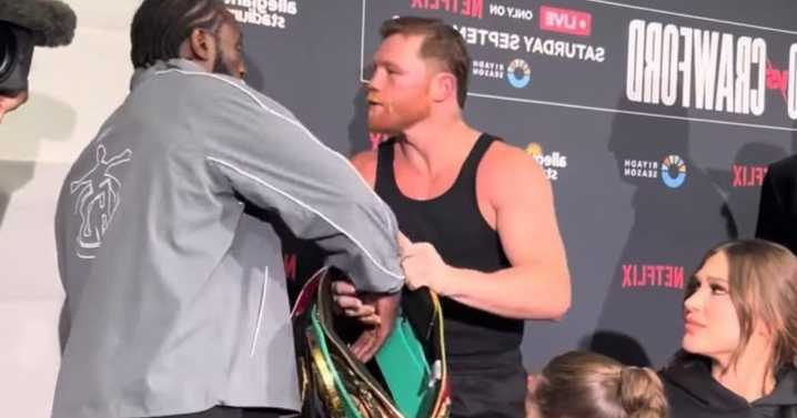 Terence Crawford le devuelve los títulos a Canelo por respeto