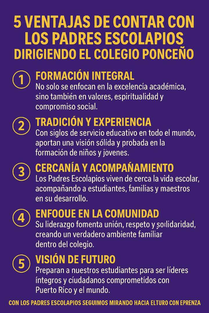 Sacerdotes denuncian “golpe de estado” en el Colegio Ponceño
