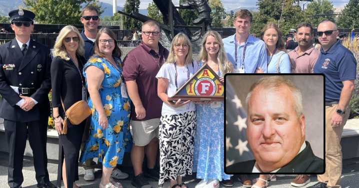 Chesterfield firefighter honored at Fallen Firefighter Memorial in Colorado after cancer death