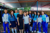 Participa Graciela Hernández Arreola del inicio del nuevo ciclo escolar en el COBAEM Puruarán