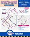 Anuncia Subsecretaría de Transporte modificaciones en rutas con motivo del desfile del 16 de septiembre