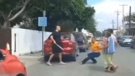 ¡Indignante! Sujeto agrede con un bat a un abuelito en Ciudad Madero, Tamaulipas
