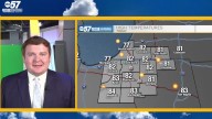 Summer-like weather continues, chance of rain on gameday
