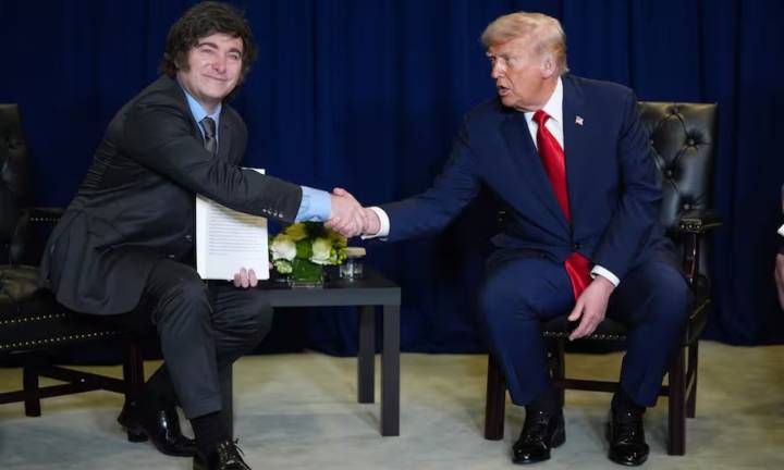 Donald Trump: “Milei tiene mi respaldo completo para la reelección”