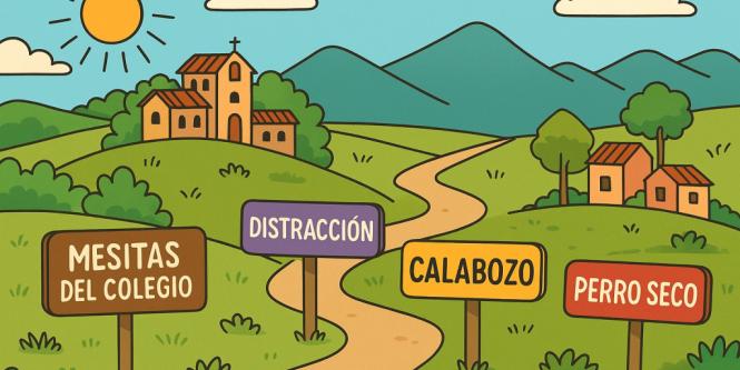 'Top': algunos de los pueblos con nombres más curiosos y llamativos de Colombia y A. Latin