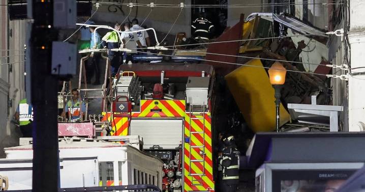 Famous Lisbon Streetcar Derails, Killing 15 and Injuring 18