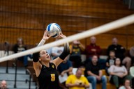 Bay City Western gets good kind of giddy about volleyball clash with Central