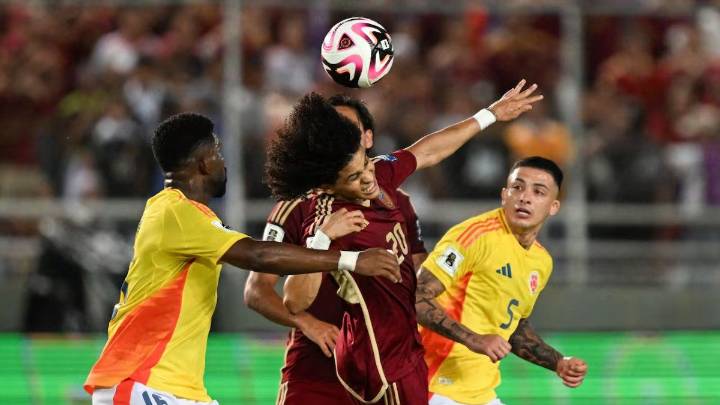 Venezuela perdió con Colombia y se quedó afuera del Mundial