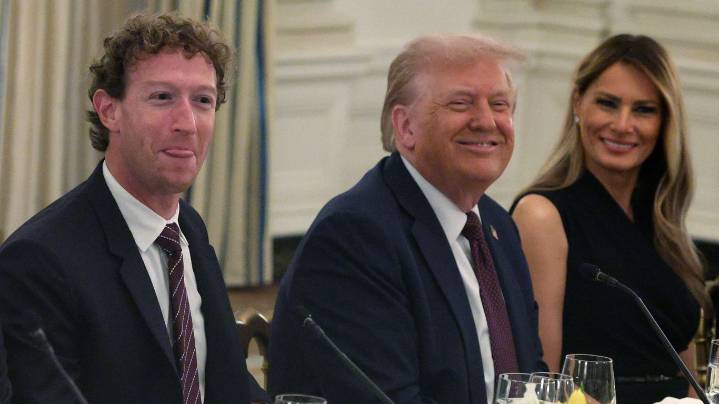 Zuckerberg, Gates and Altman lavish praise on Trump at dinner