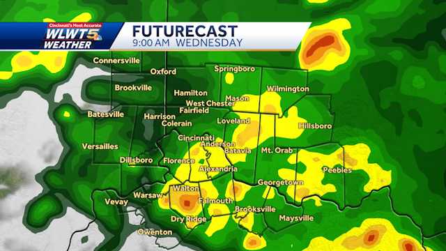 Impact day: Standing water could impact morning commute as Cincinnati braces for wettest day this week