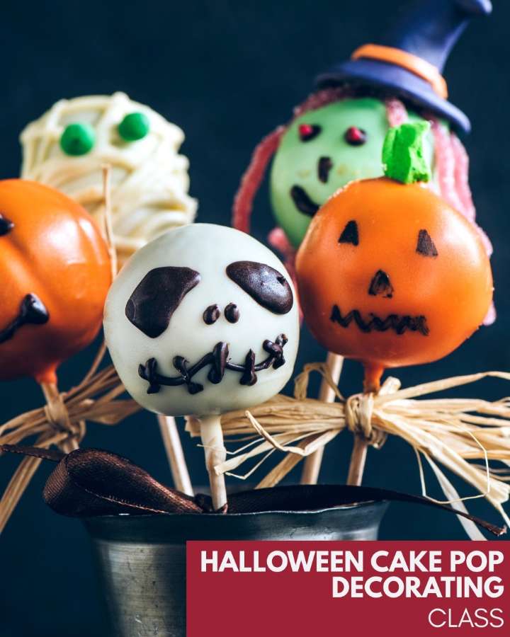 Get spooky and sweet at the UAHT Halloween Cake Pop Decorating Class